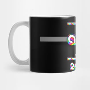 Ask 2000 ColorGroove Retro-Rainbow-Tube nostalgia (wf) Mug